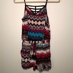 Multicolored Romper
